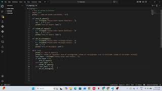 Build an Area & Volume Calculator in Python | Geometry Project 🐍 | Calculate Area & Volume