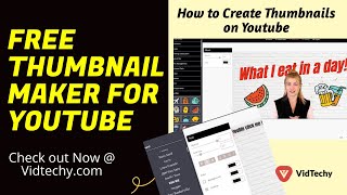 Free thumbnail maker for youtube | how to create thumbnails on youtube