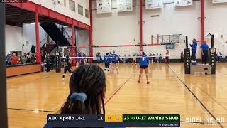 U-17 Wahine SNVB vs. ABC Apollo 18-1 (2025.02.17)