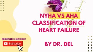 NYHA VS AHA CLASSIFICATION OF HEART FAILURE (MADE EASY!!!)