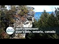 Devil's Monument | Dyer's Bay, Ontario, Canada | Travel Mammal Video