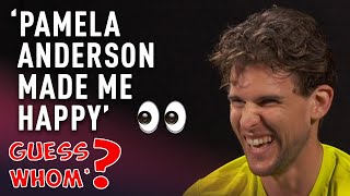'Pamela made me happy' Dominic Thiem Guess Whom | Wide World of Sports