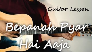 Bepanah Pyar Hai Aaja  Guitar Chords Lesson | shreya Ghoshal