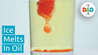 Oil and Ice Experiment | Simple Science