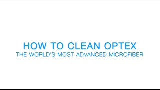 Cleaning RadTech Optex Fabric