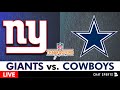 Giants vs. Cowboys LIVE Streaming Scoreboard, Free Play-By-Play, Highlights & Stats | NFL on FOX