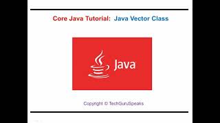 Core_Java_49 - Java Vector Class