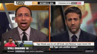ESPN First Take   Can Tiger Woods Win Another Major