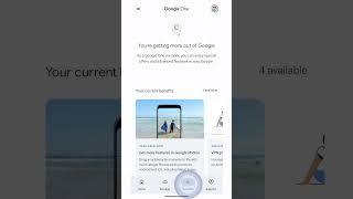 How to use the Google One app