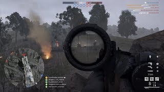 【BF1】コンクエ Lebel Model 1886(狙撃) 開幕12分で42連続キル【PS4】