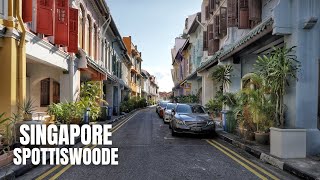 Singapore City: Spottiswoode Neighbourhood Walking Tour (4K HDR)(Wear Headphones)