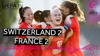 #WU19EURO highlights: Swiss comeback denies France