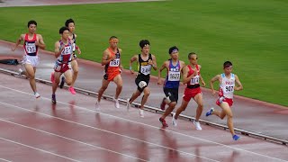 20240527 宮崎県高校総体 男子800ｍ準決勝1～3組（ＨＤ）