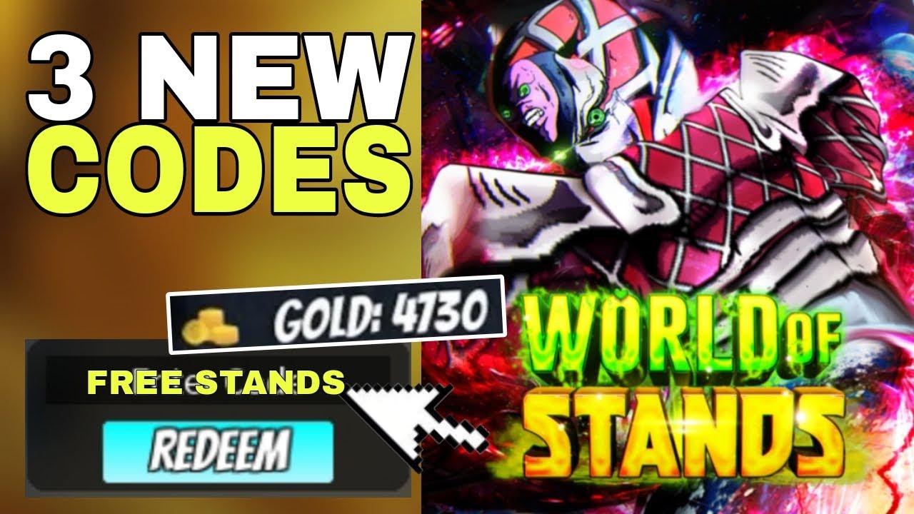 World Of Stands Codes New | World Of Stands Code | World Of Stands ...