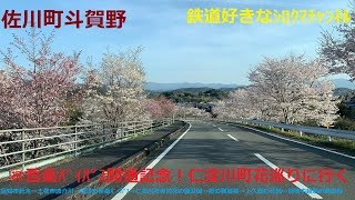 【4K展望動画】㊗吾桑ﾊﾞｲﾊﾟｽ部分開通記念　仁淀川町の4か所の花の名所を巡る　高知市針木→土佐市波介川→須崎市吾桑ﾊﾞｲﾊﾟｽ→仁淀川町寺村花の里公園→桜の瓢箪桜→上久喜の花桃→別枝中越家の瓢箪桜