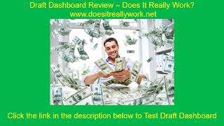 Draft Dashboard Review – Does It Really Work?