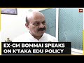 ‘Shameful Tinkering Of Education Policy’: Bommai Slams Cong Govt Over National Education Policy