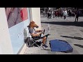 vienna street musician ウィーンのストリートアーティスト