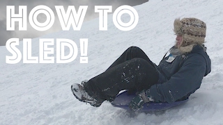 Toasty Tutorial: How to Go Sledding!