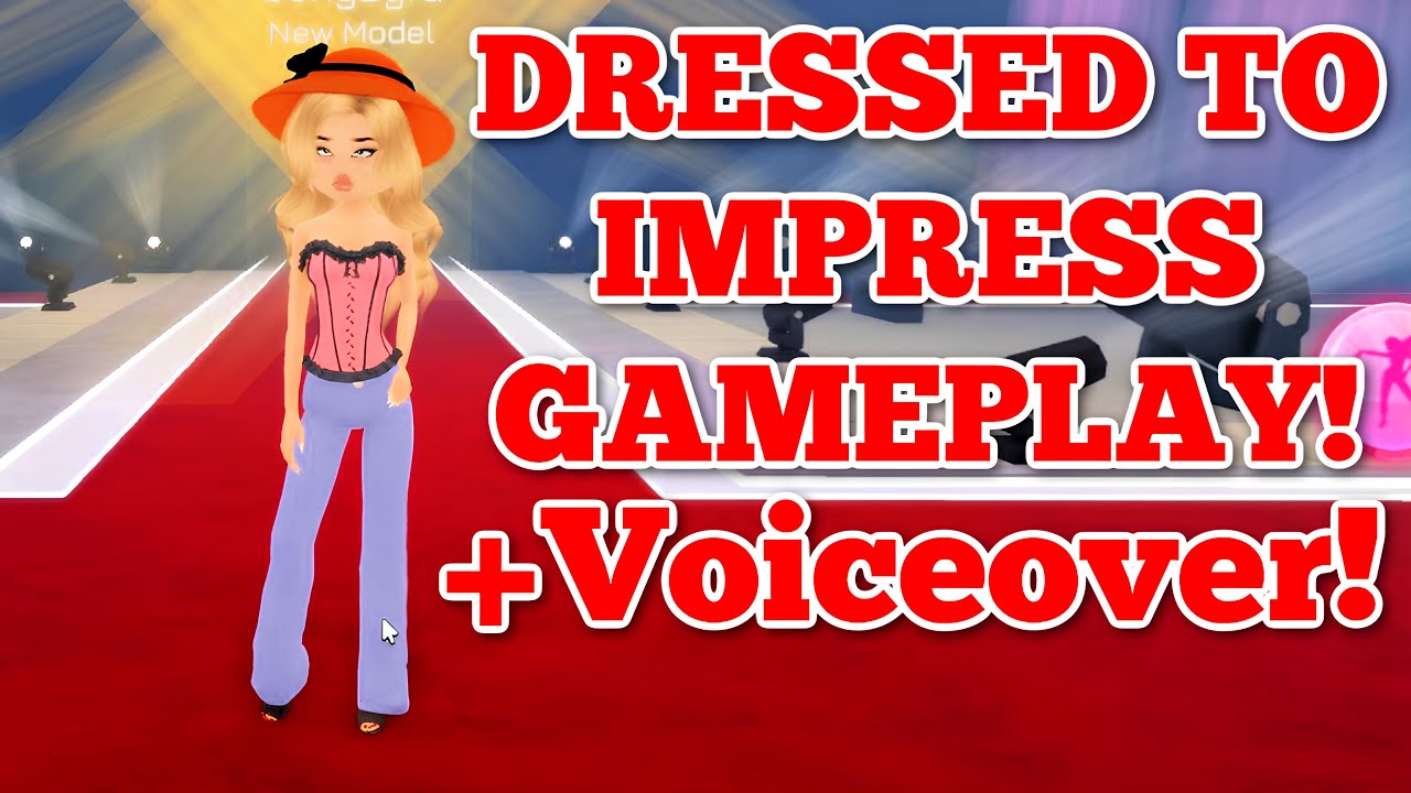 ROBLOX DRESS TO IMPRESS GAMEPLAY + Voiceover! - YouTube