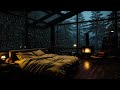 rainstorm sounds on window for relaxing deep sleep nature white noise 🎵 a soft u0026 peaceful ambience