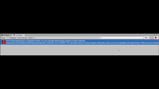deterministic compilation failed (unity 2020)