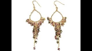 Rarities Colors of Tourmaline Vermeil Earrings