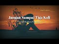 Jangan Sampai Tiga Kali -Cover By HARRY PARINTANG ( Lirik/Lyrics Video ) Tagor Pangaribuan