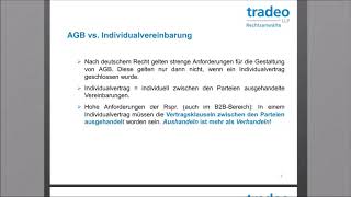 IHK-Webinar: Internationales Vertragsrecht - Rechts- und Zahlungsrisiken richtig absichern