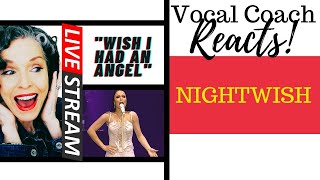 LIVE REACTION Nightwish "WISH I HAD AN ANGEL" Live | Vocal Coach Reacts & Deconstructs
