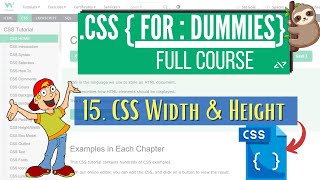 CSS for Dummies: 15 ULTIMATE way to Manage Width and Height using CSS | CSS Width Height Property