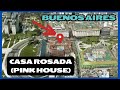 Casa Rosada (Pink House) in Buenos Aires, Argentinia