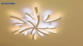 modern led ceiling lights Remote control