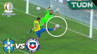 ¡Era el gol! Firmino no logra concretar | Brasil 0-0 Chile | Copa América 2021 | 4tos final | TUDN
