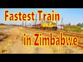 Fastest Train in Zimbabwe GT26CU-2 Speeds Off With 6-Up Passenger Train (Harare - Bulawayo)