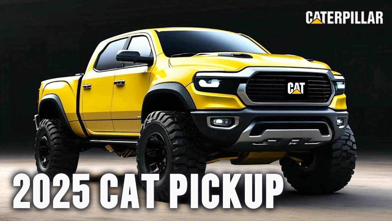 Caterpillar's First Pickup Truck: 2025 CAT PICKUP | Ultimate Off-Road ...