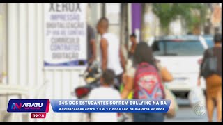 34% dos estudantes sofrem bullying na Ba: Adolescentes de 13 a 17 anos são maiores vítimas