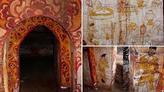 Archaeologists uncover stunning Tang Dynasty murals in ancient Taiyuan tomb