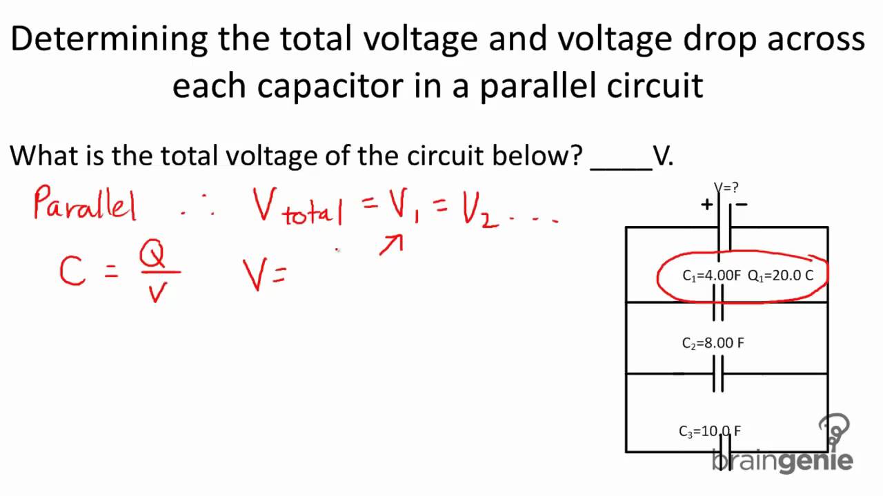 Physics 6.3.3.3 Determining Total Voltage And Voltage Drop Across ...