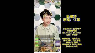 林語菲-斷腸詩（原唱：江蕙）浪LIVE直播202411