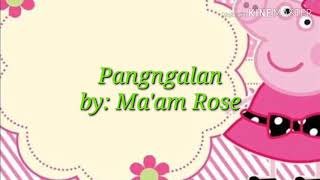 Awit ng PANGNGALAN - Filipino at Mother Tongue