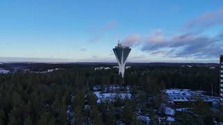 Capturing Lahti from a new perspective our first drone shot shows the beauty of this stunning city