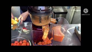 CARROT JUICE with Kuvings C9500