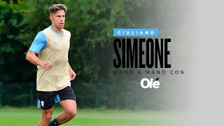 Giuliano Simeone con Olé: los sueños de Selección, los Olímpicos, la cábala que no negocia y más...