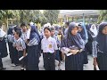 Giliran kami GURU JAGA Hari Rabu  pagi ,kasih literasi kepada siswa dan siswi  SMP N 5 PALU