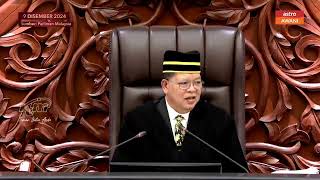 'Let's move forward' - Speaker Dewan Rakyat