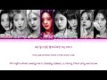 fromis_9 from lyrics color coded lyrics