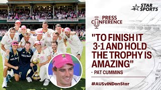 Press Con: Pat Cummins lauds team effort in the turnaround after Perth Test! #AUSvINDOnStar