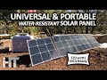 PREMIUM 120w Portable Waterproof SOLAR PANEL! Bluetti SP120 Solar Panel Review