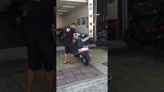 Honda Dio 迪奧 改 領導 59缸800條 159CC 首次發動 Jiso 正規 炮管